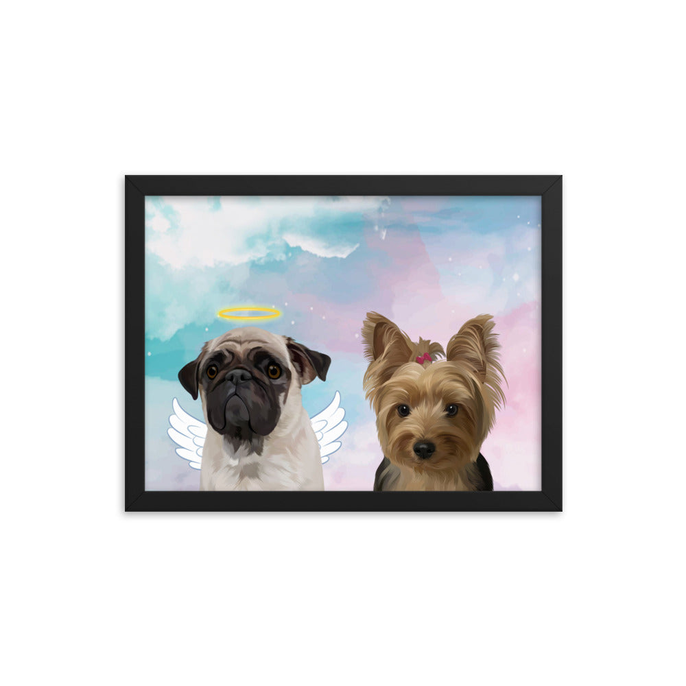 Custom Two Pets Portrait