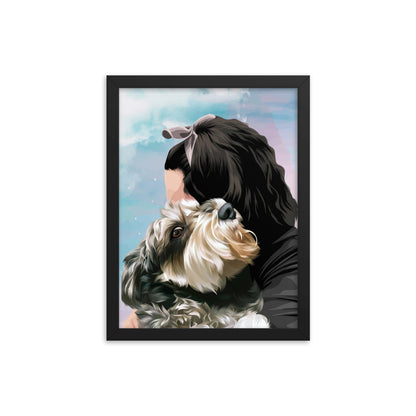 Custom Pet & Person Portrait