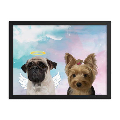 Custom Two Pets Portrait