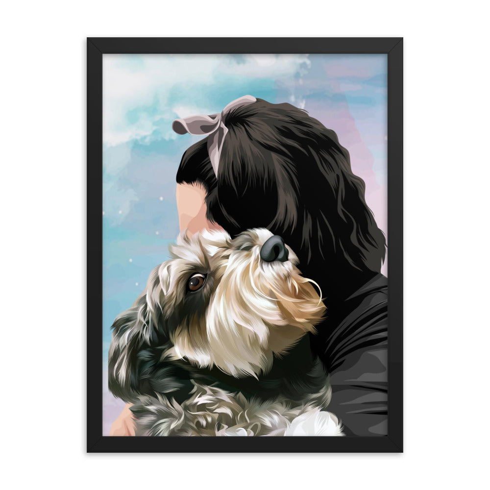 Custom Pet & Person Portrait