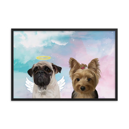 Custom Two Pets Portrait