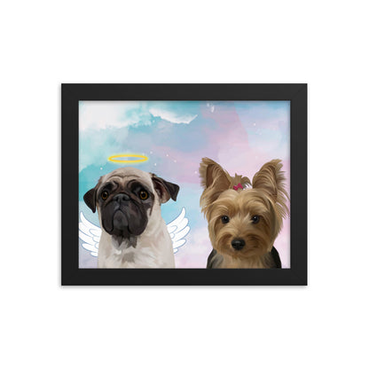 Custom Two Pets Portrait