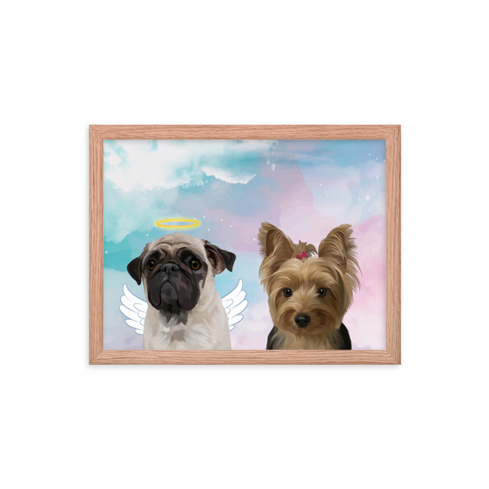 Custom Two Pets Portrait