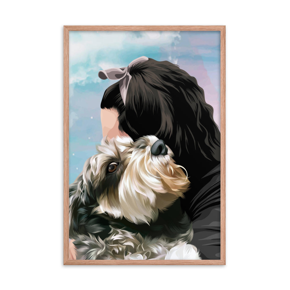 Custom Pet & Person Portrait