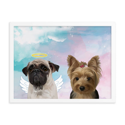 Custom Two Pets Portrait