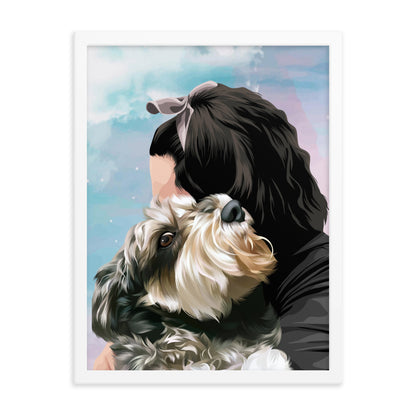 Custom Pet & Person Portrait