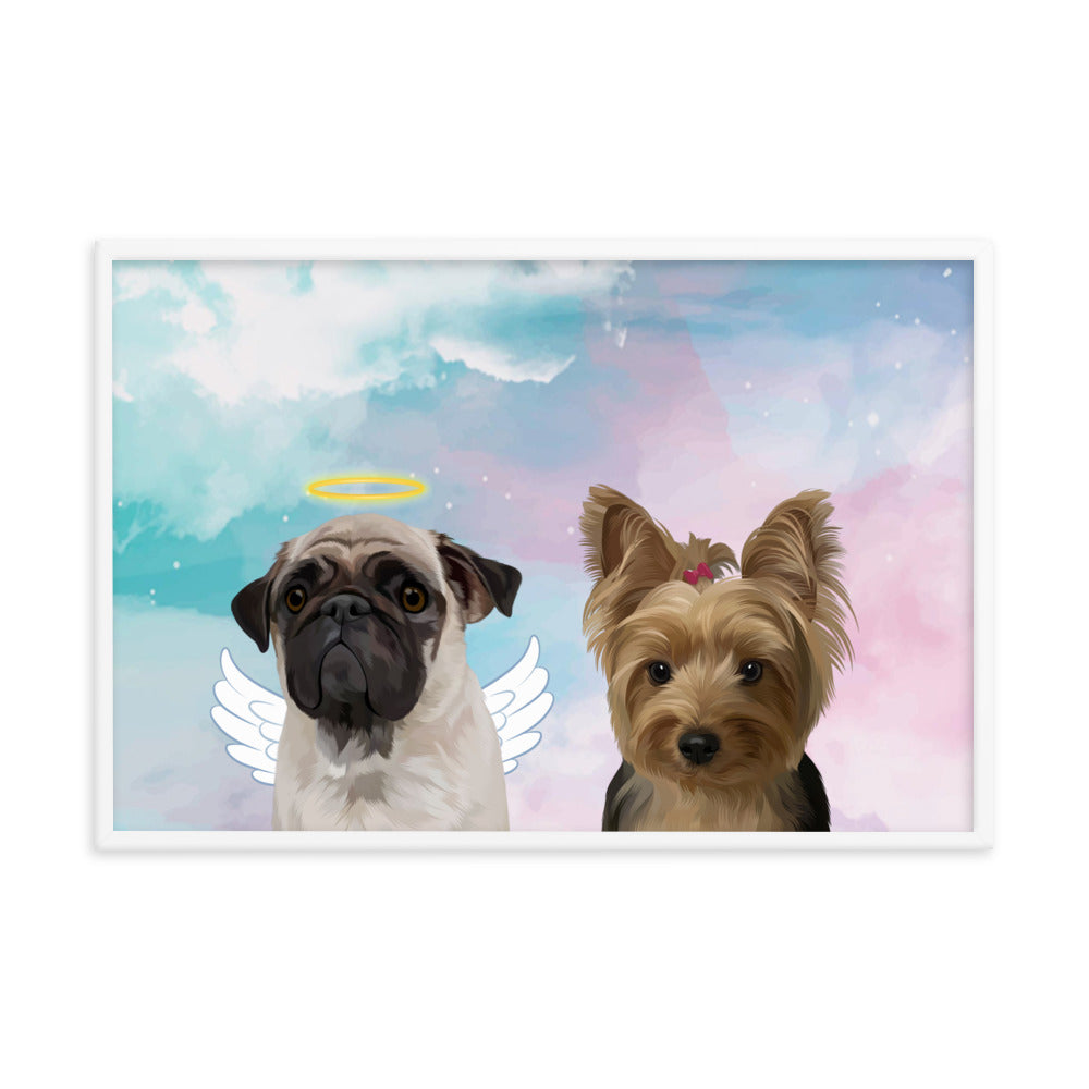 Custom Two Pets Portrait