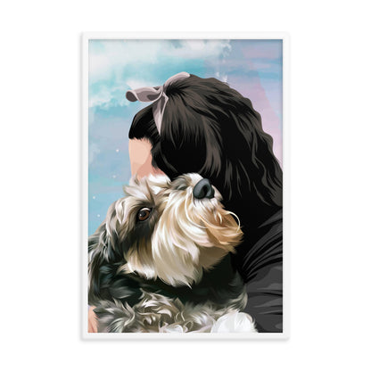 Custom Pet & Person Portrait