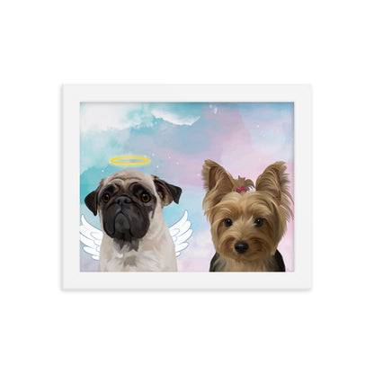 Custom Two Pets Portrait